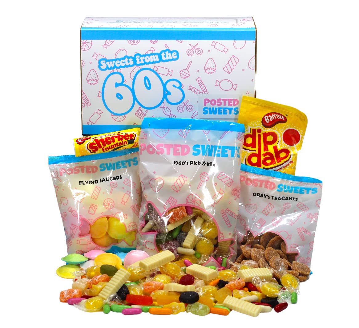 Premium Sweet Hamper Listing (1960's Retro Hamper)