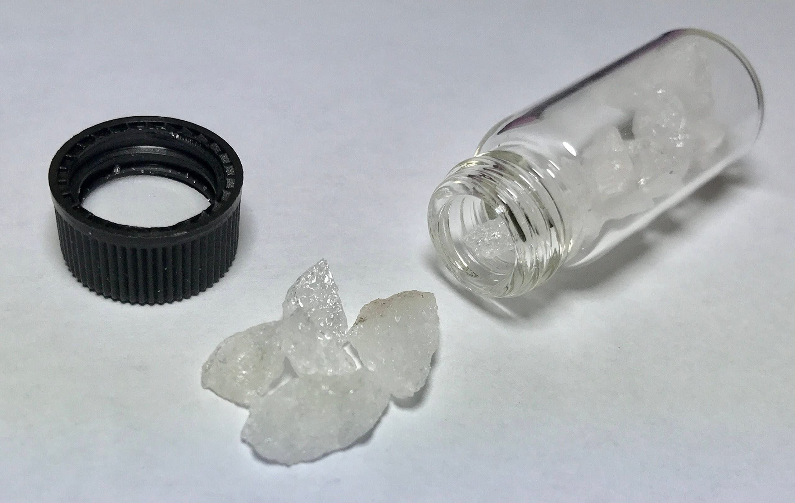 Quartz, Natural Mineral, Chemistry Sample, Mineralogy SiO2