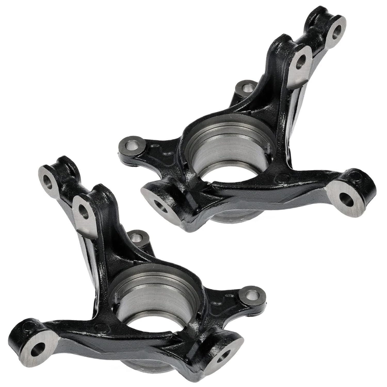 Detroit Axle2pc Front Steering Knuckles for Toyota 2007-2019 Yaris, 2012-2019 Prius C, Scion 2008-2014 xD, Steering Knuckles Assembly Replacement