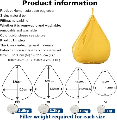 Miniatura 2 de Puf para adultos, puf para almacenamiento de animales de peluche, con cómoda almohada y reposapiés, para organizar juguetes de peluche o textiles,