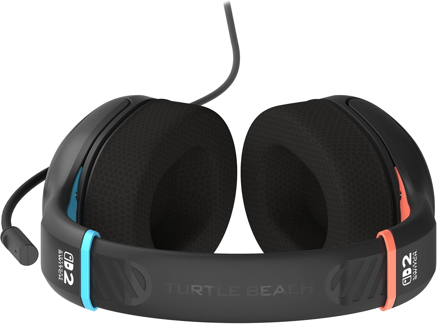Turtle Beach Airlite Fit Auriculares con Cable para Juegos en Gris carbón – con Licencia Oficial para los Nintendo Switch 2 5