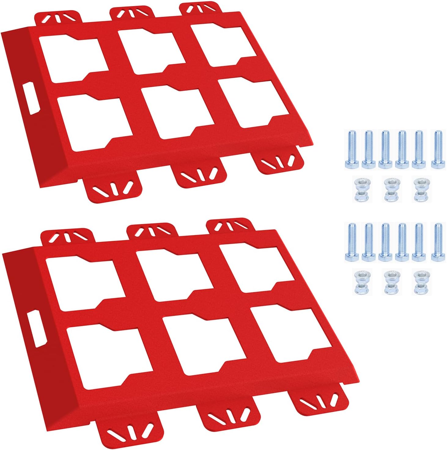 Mounting Plate Compatible with Milwaukee Packout, 100 Lbs, Metal with Powder Coat, for Tool Storage and Organization System (Full Plate-Black-2)