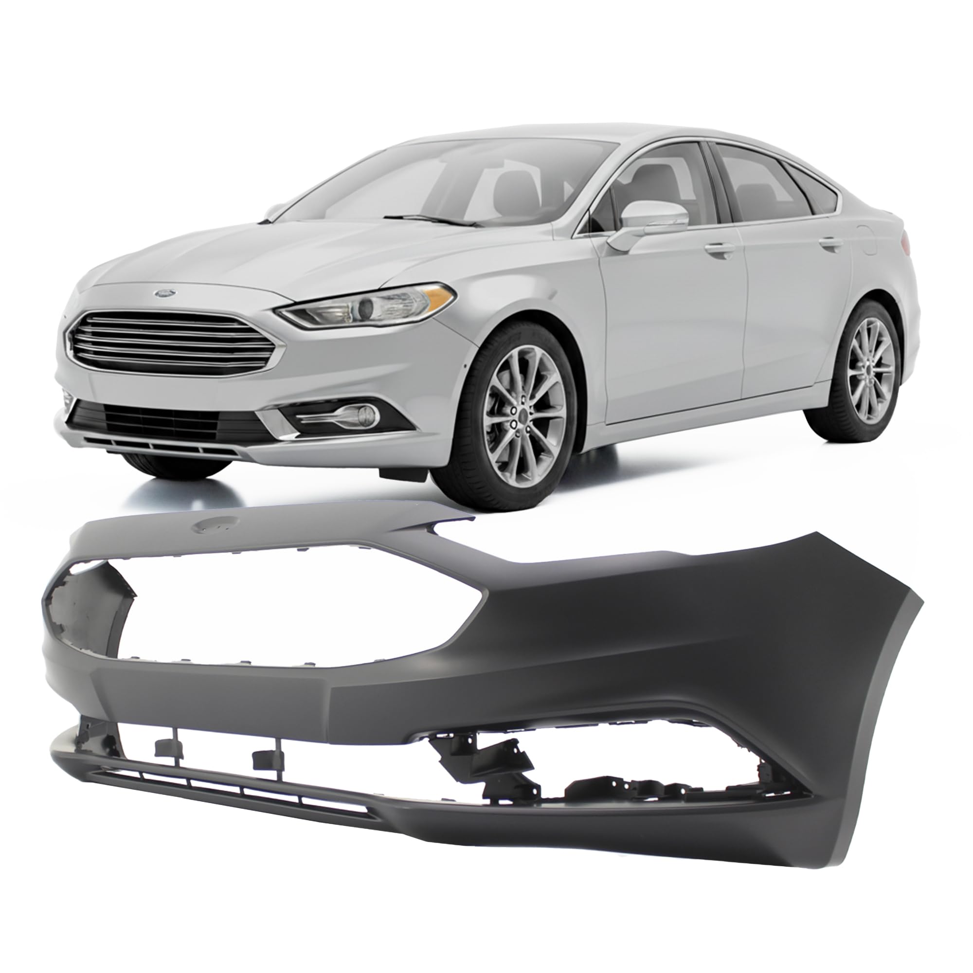 Amazon.com: FitParts Compatible with Ford Fusion 2017–2018 Front