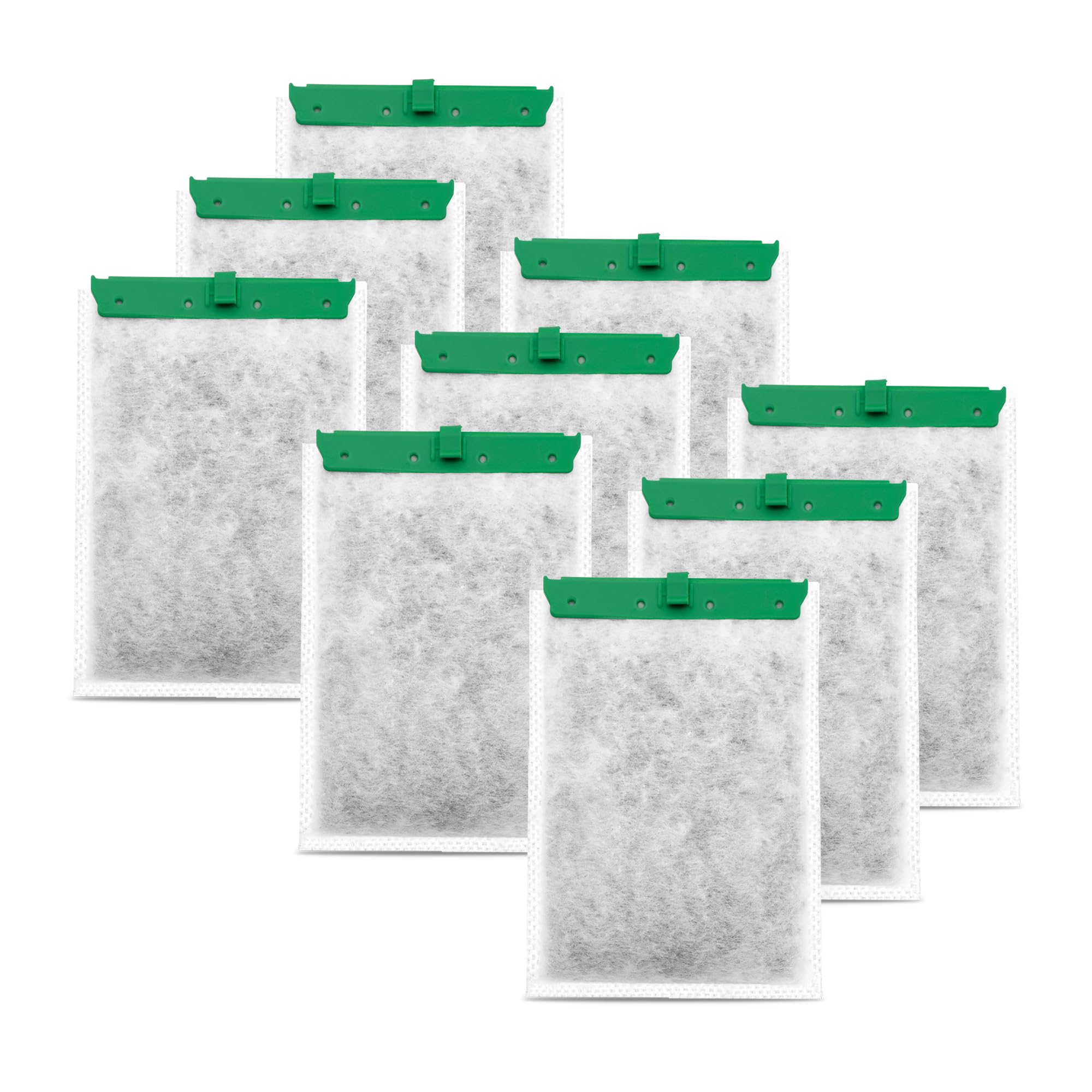 pewyoke 9-Pack Aquarium Filter Cartridge Compatible with Whisper Power Filters,Medium Replacement Filter Cartridges for 10i IQ10-105GPH