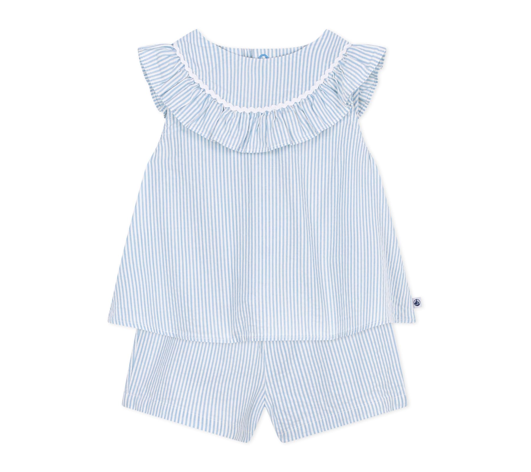 Petit Bateau Baby - Mädchen A0fxs Tag-Kleidung (2er Pack)