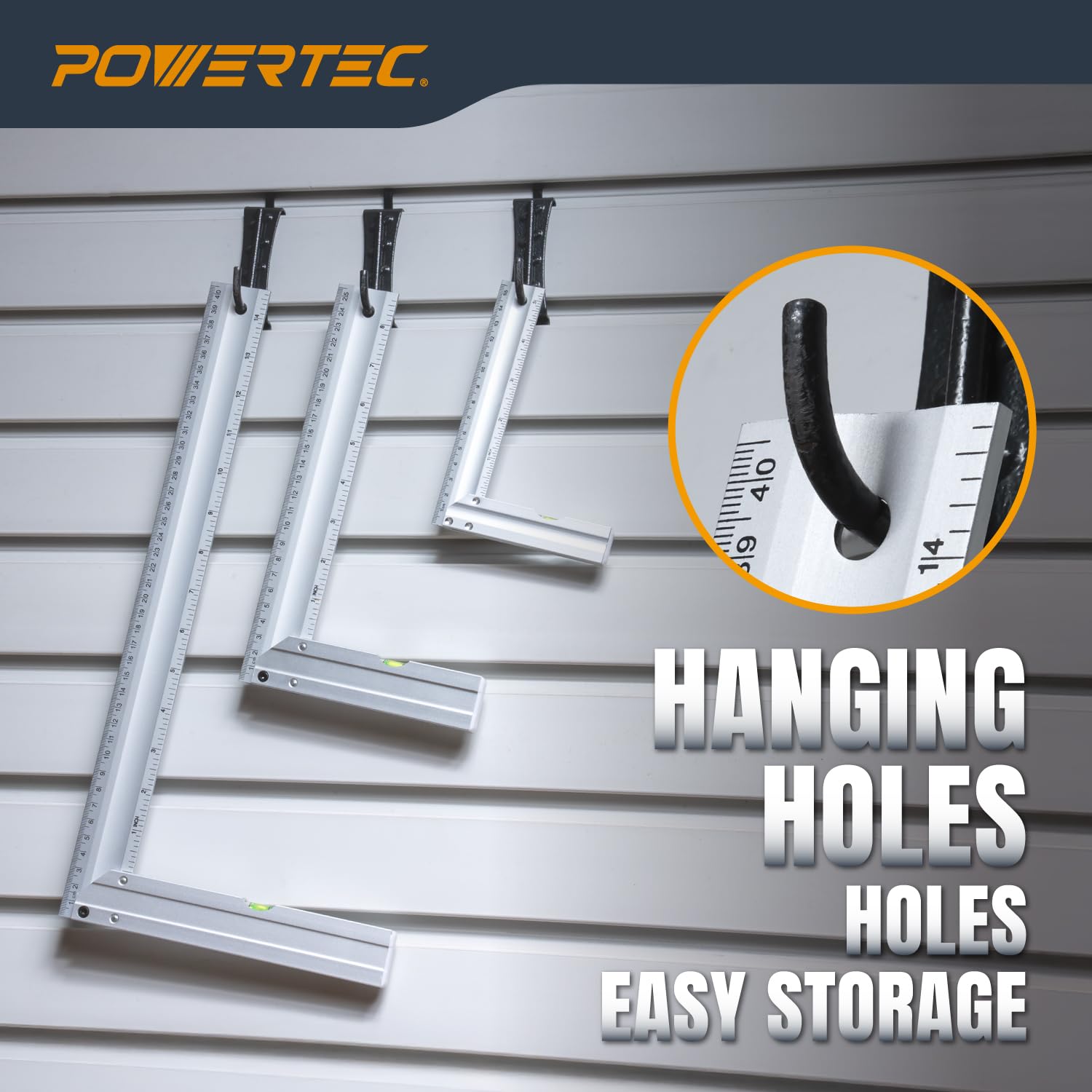 CH Hanson 00345-3' x 4' x 5', 90° Heavy Duty Aluminum Folding Layout A-Square