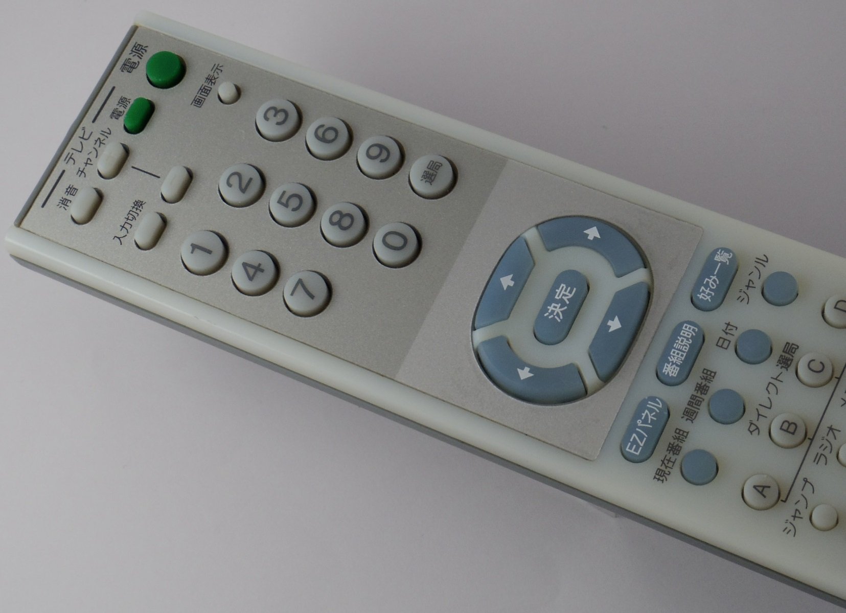 (未使用･未開封品)　SONY 純正デジタルCS放送チューナー用リモコン RM-J320D p1m72rm 未使用・未開封品) SONY 純正デジタルCS放送チューナー用