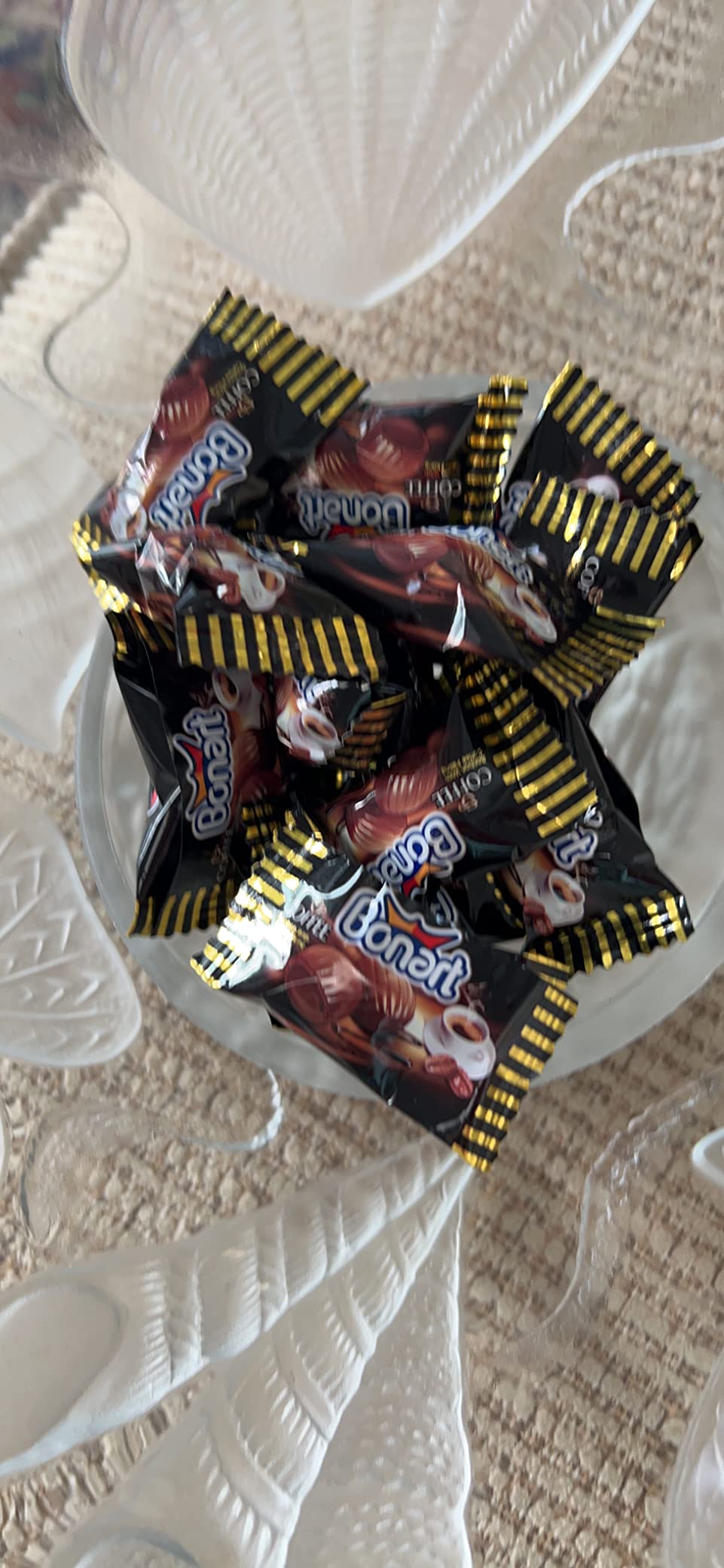 Bonart Sweeties Coffee Hard Candy Center Filled 750gr Tube