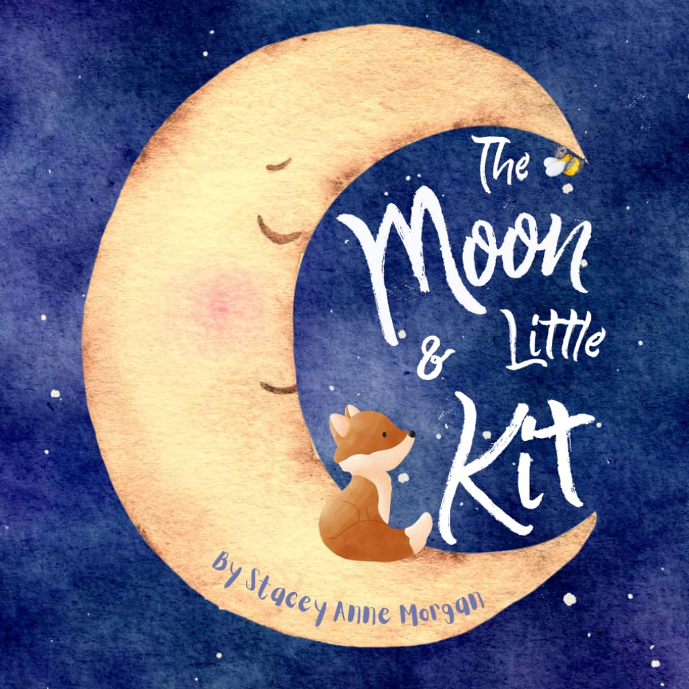 The Moon and Little Kit: count to 10 with this educational, interactive, look and find, bedtime picture book. With nature and forest animals.