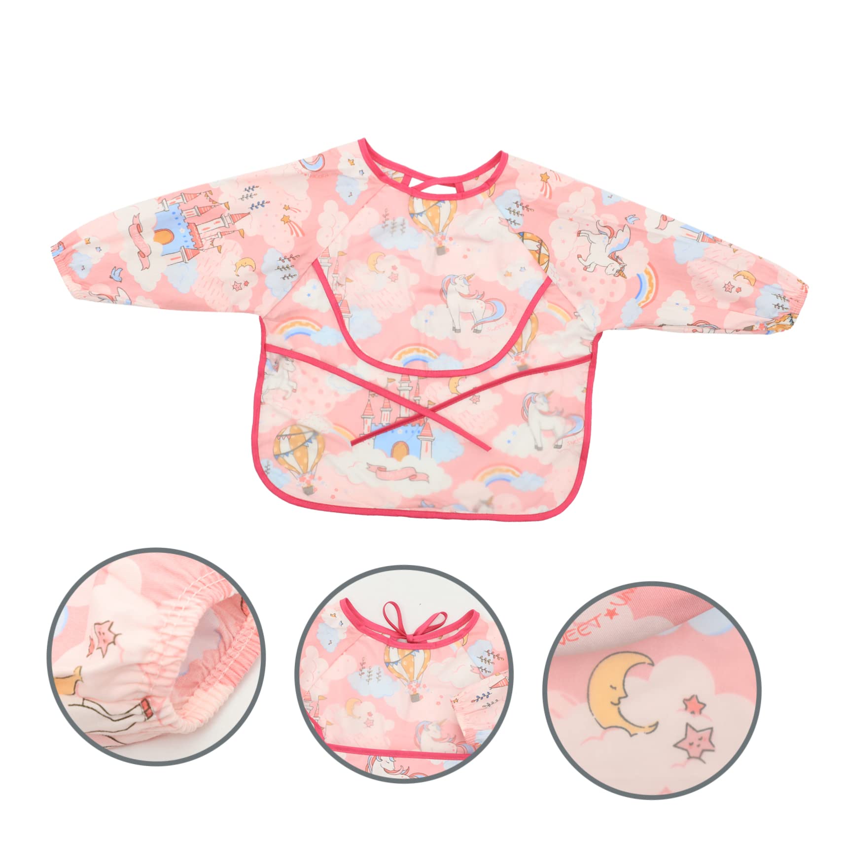 ibasenice tute per bambini bavaglini per i più piccoli bavaglini in cotone bavaglini sbavati abbigliamento clothes bavaglino impermeabile per bambini comodo bavaglino rosa