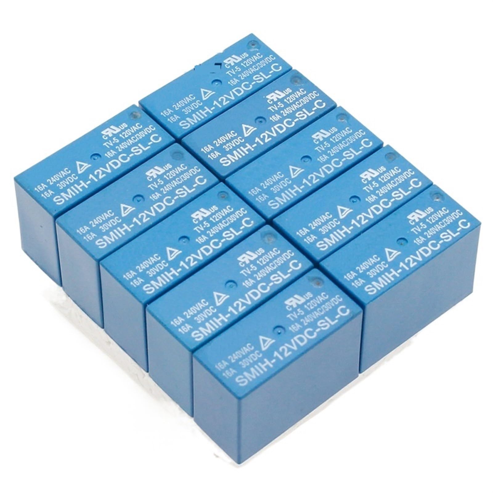 WEUSANXPL 50PCS/lot Power relays SMIH-05VDC-SL-C SMIH-12VDC-SL-C SMIH-24VDC-SL-C 5V 12V 24V 16A 8PIN(SMIH-24VDC-SL-C-01)