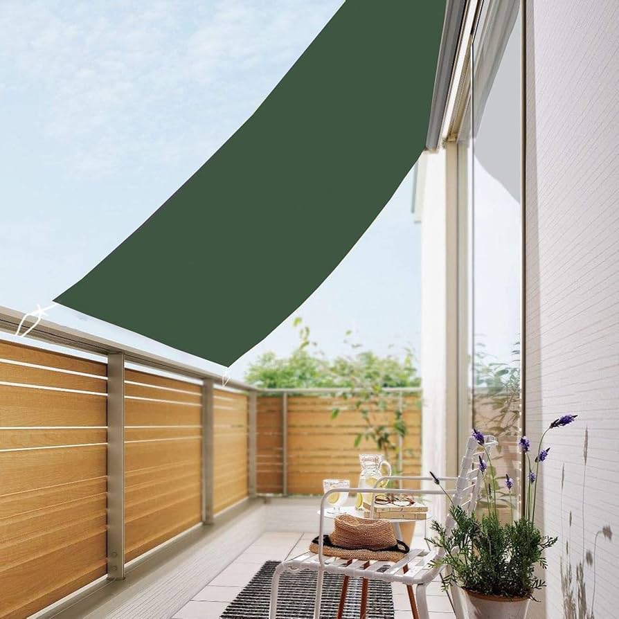 【新品・未使用】ナイルの庭＆地中海の庭 Amazon.co.jp: サンシェード 1.6M x 1.6 耐久 UVカット 防水 日