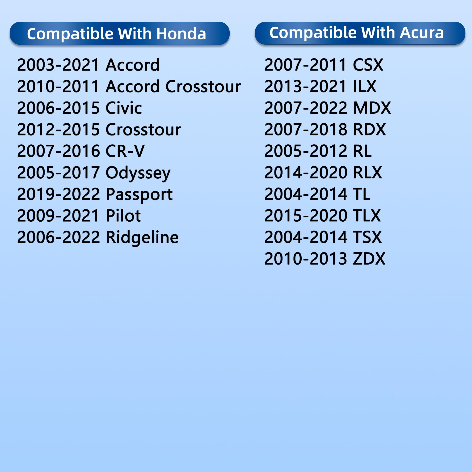 CF10134 Filtr powietrza kabinowego z węglem aktywnym do Honda Civic, Accord, CRV, Crosstour, Odyssey, paszport, pilot, Ridgeline i Acura 2008 2009 2010 2011 2012 2013 2014 2015 2016 2017 2018 2019