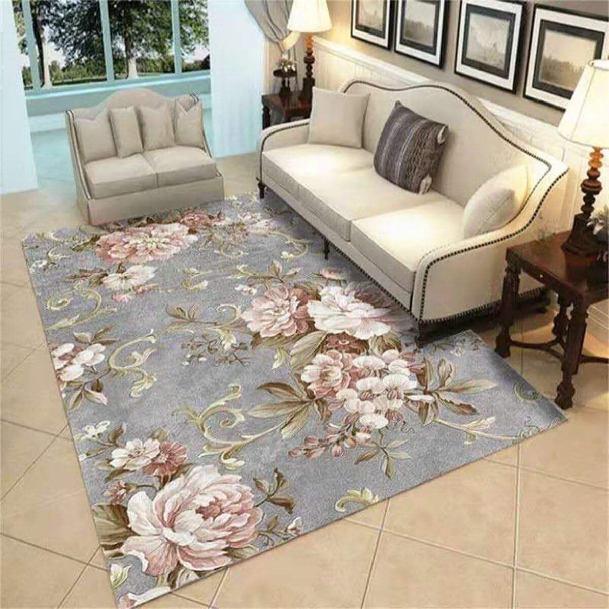 Tapis salle à manger antidérapant résout le problème des tapis mobiles