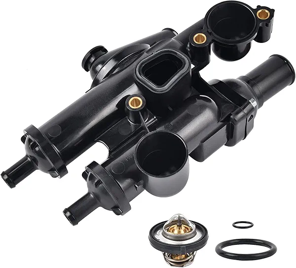EVIL ENERGY Thermostat Housing assembly,68003582AB 902-319,Compatible with Chrysler Sebring Dodge Avenger Caliber Journey 2.4L