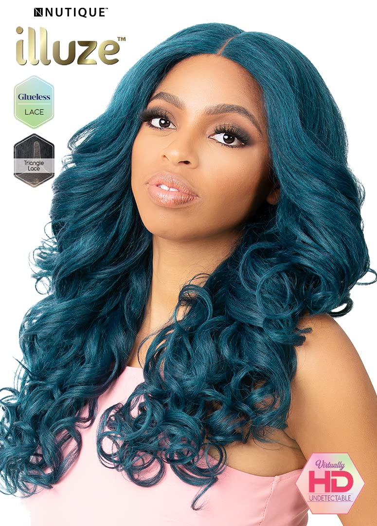 illuze Undetectable HD Glueless Lace Front Wig MAEBRY 24" (1)