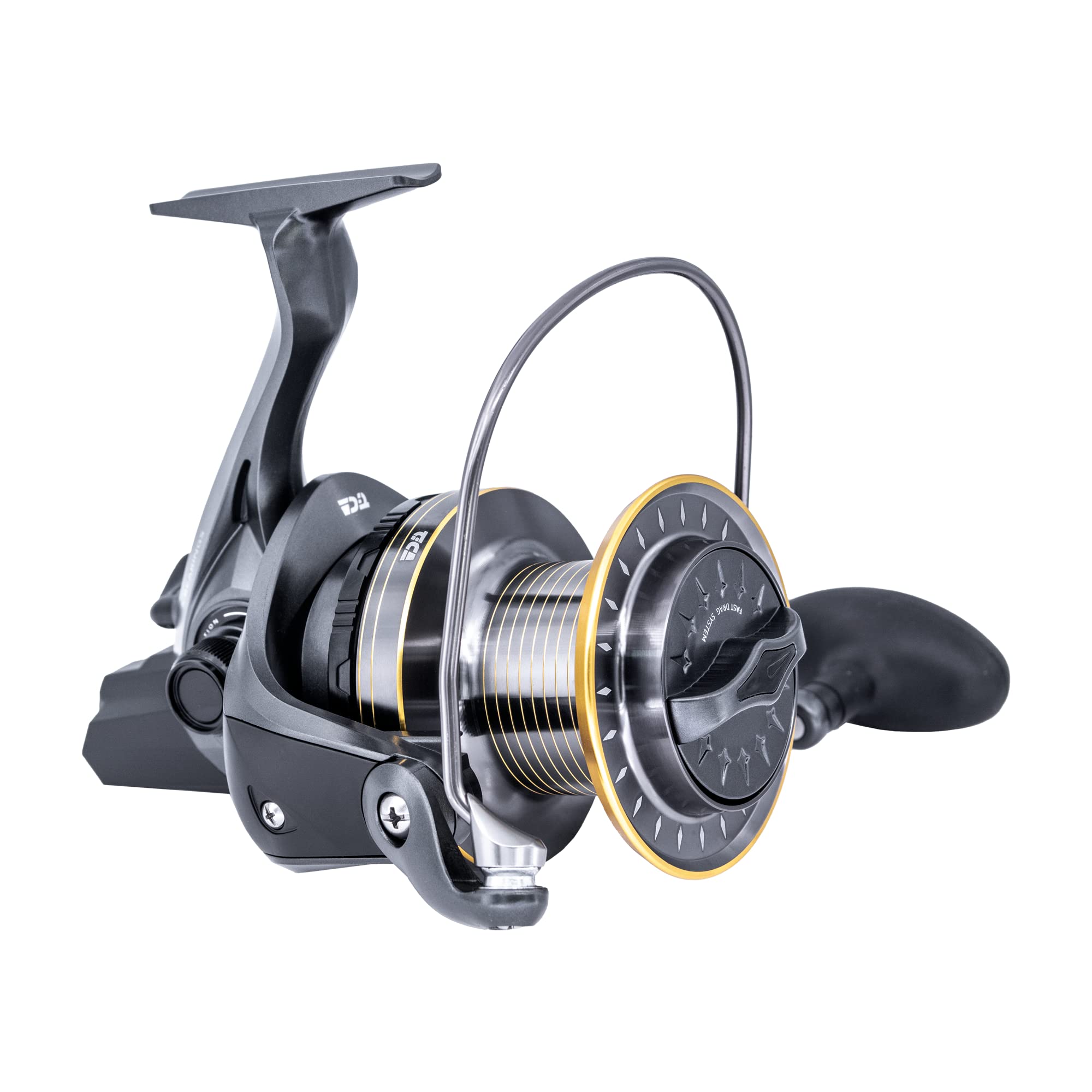 TICA Mulinello Da Pesca Giant G14000, Sistema Speciale Per Il Surfcasting, Gear Ratio 4.1, Peso 665gr