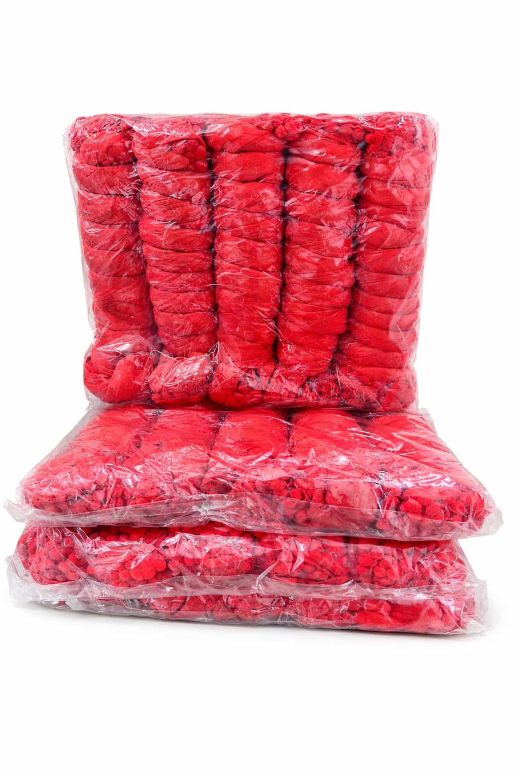 Navratri Gift Combo of 5 Polyester Cotton Dupatta, Red Maroon Colour-picture-16