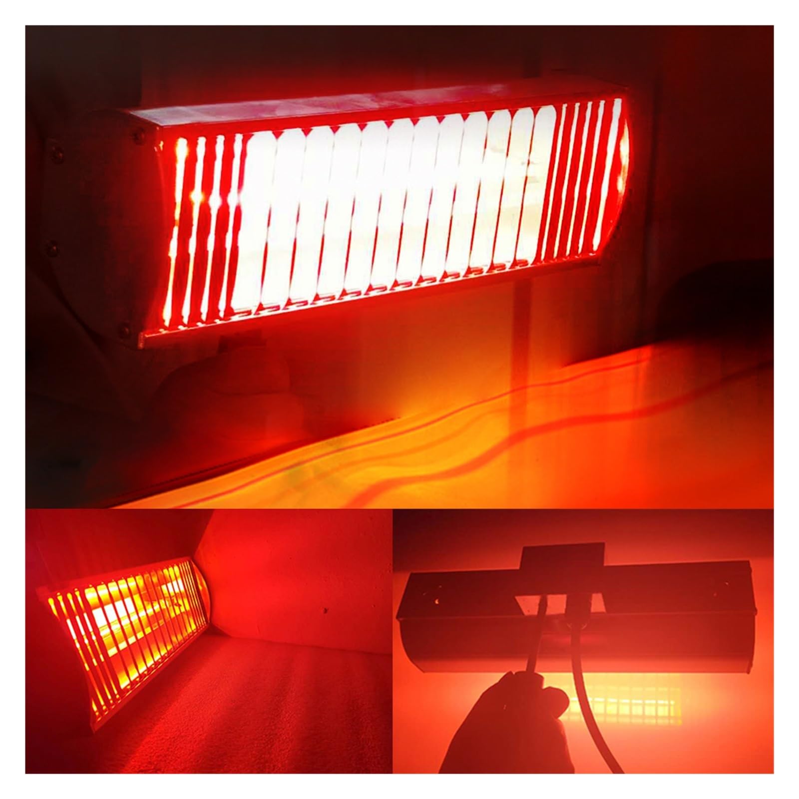 Lampa do utwardzania lakieru, 1000W Grzejnik Na Podczerwień Lampa Do Utwardzania Farby Fala Świetlna Farba Na Podczerwień Lampa Lakiernicza Samochodowa Przenośna Lampa Do Pieczenia Karoserii Samochodu