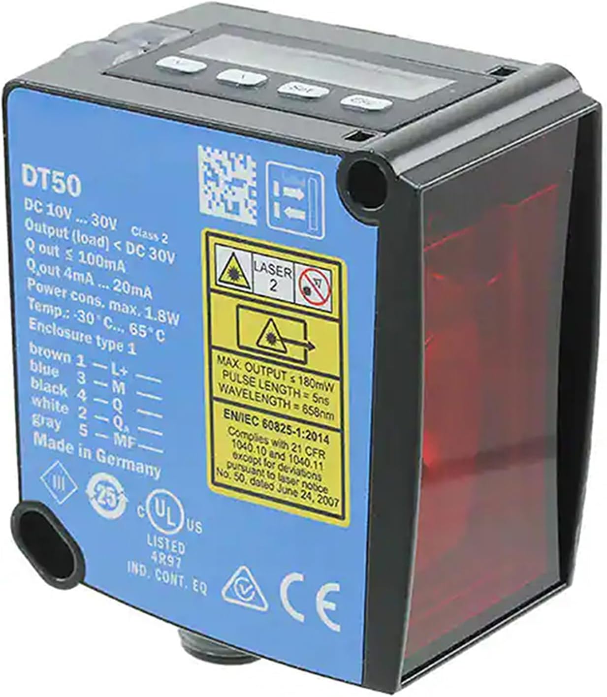 Amazon.com: CBBEXP DT50-P1114 Mid-Range Distance Sensor DT50P1114 New ...