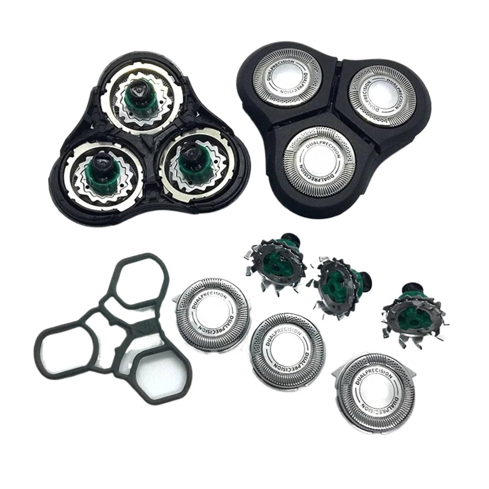 Testina for Lama Di Rasoio Testina Di Ricambio for Rasoio RQ11, Compatibile Con Philips, RQ1150 RQ1160 RQ1175 RQ1180 RQ1141 RQ1145 RQ1131 RQ1151 RQ1155 RQ1131