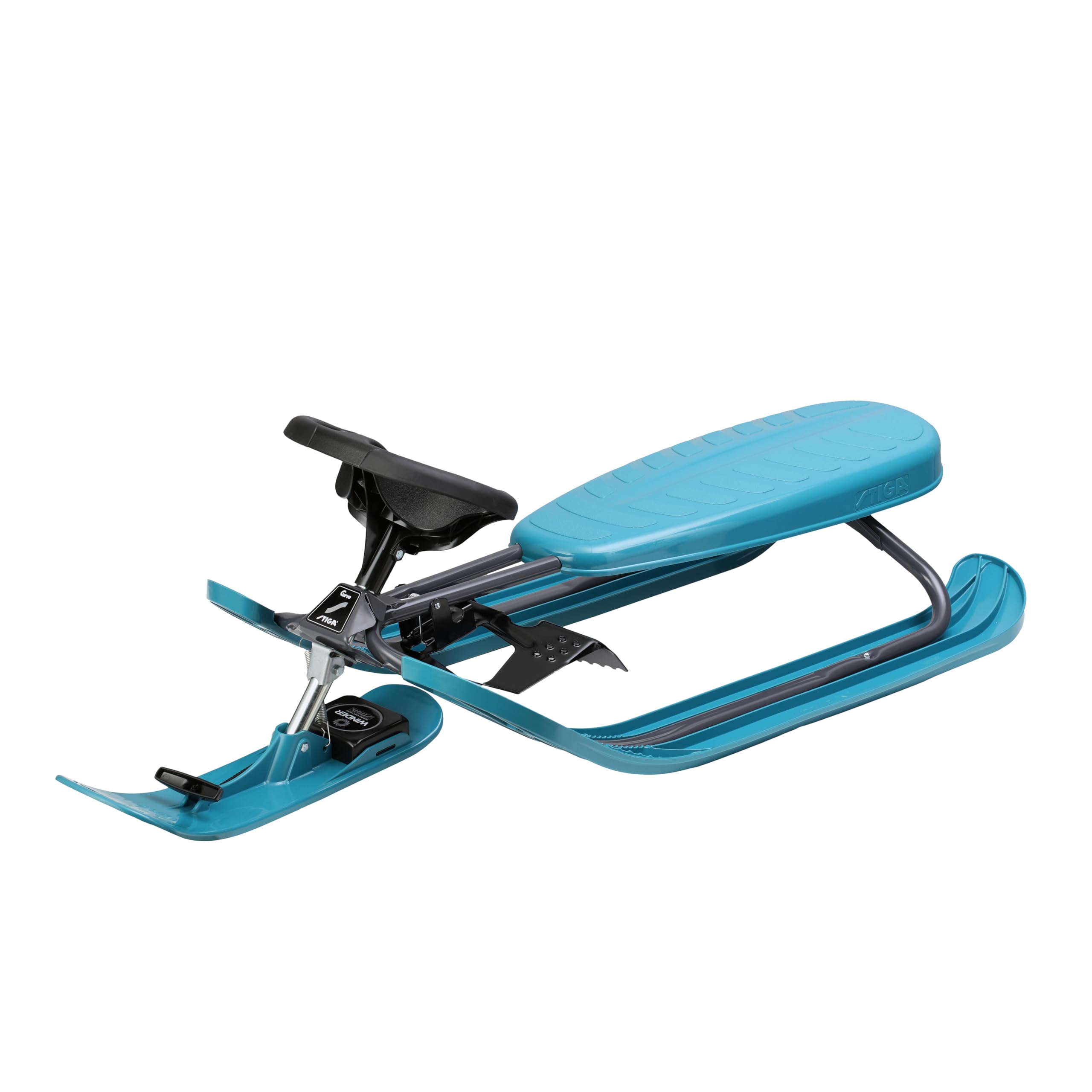 STIGA Snowracer Curve – Sağlam direksiyonlu kızak, frenli ve çekme
