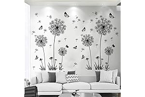 2 Set Dandelion Wall Decals - The Perfect Touch for Any Room