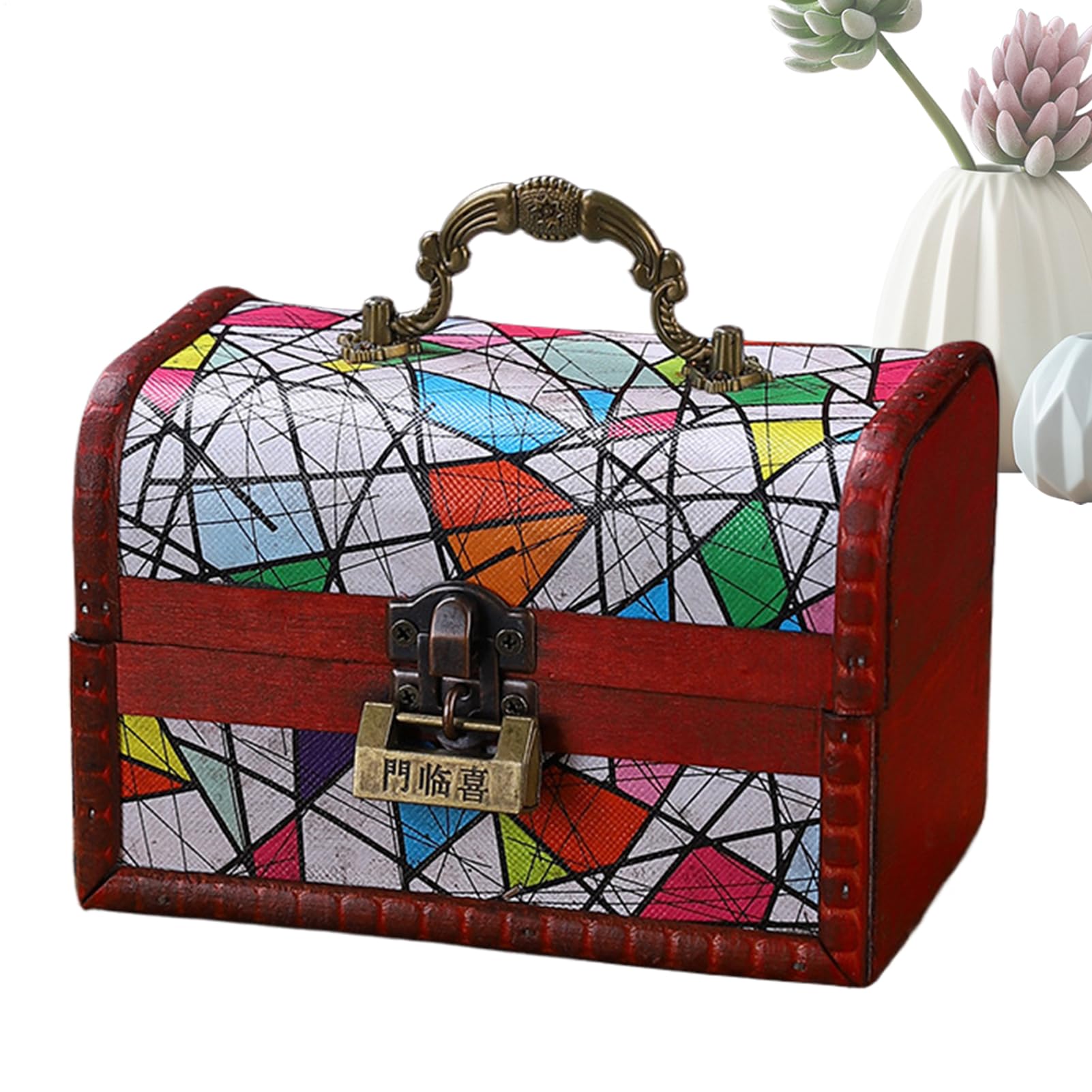 Boîtes en bois de rangement coffret cadeau idéal boîte à bijoux et trésors