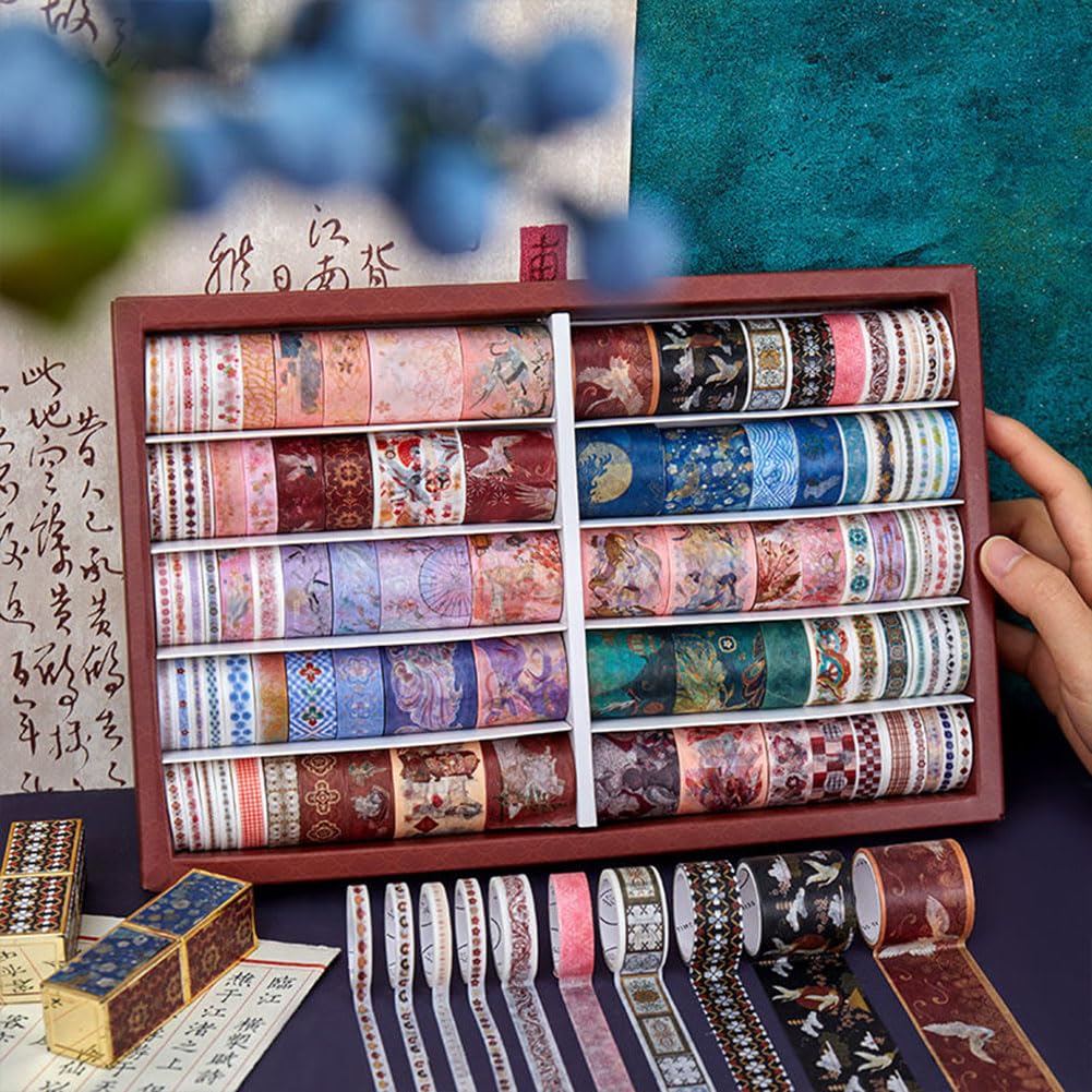 Amazon | misaki マスキングテープ かわいい 少女 お花 自然