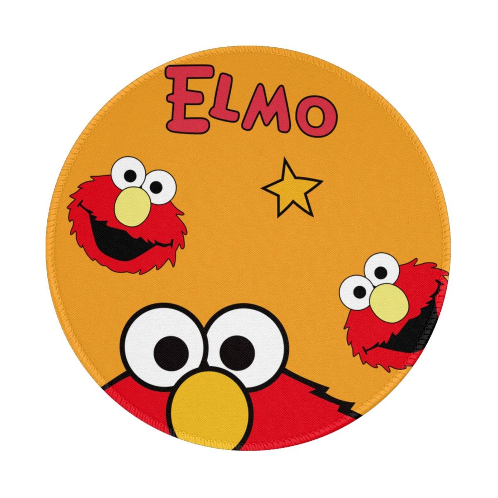 Amazon.co.jp: マウスパッド セサミストリート エルモ 円型