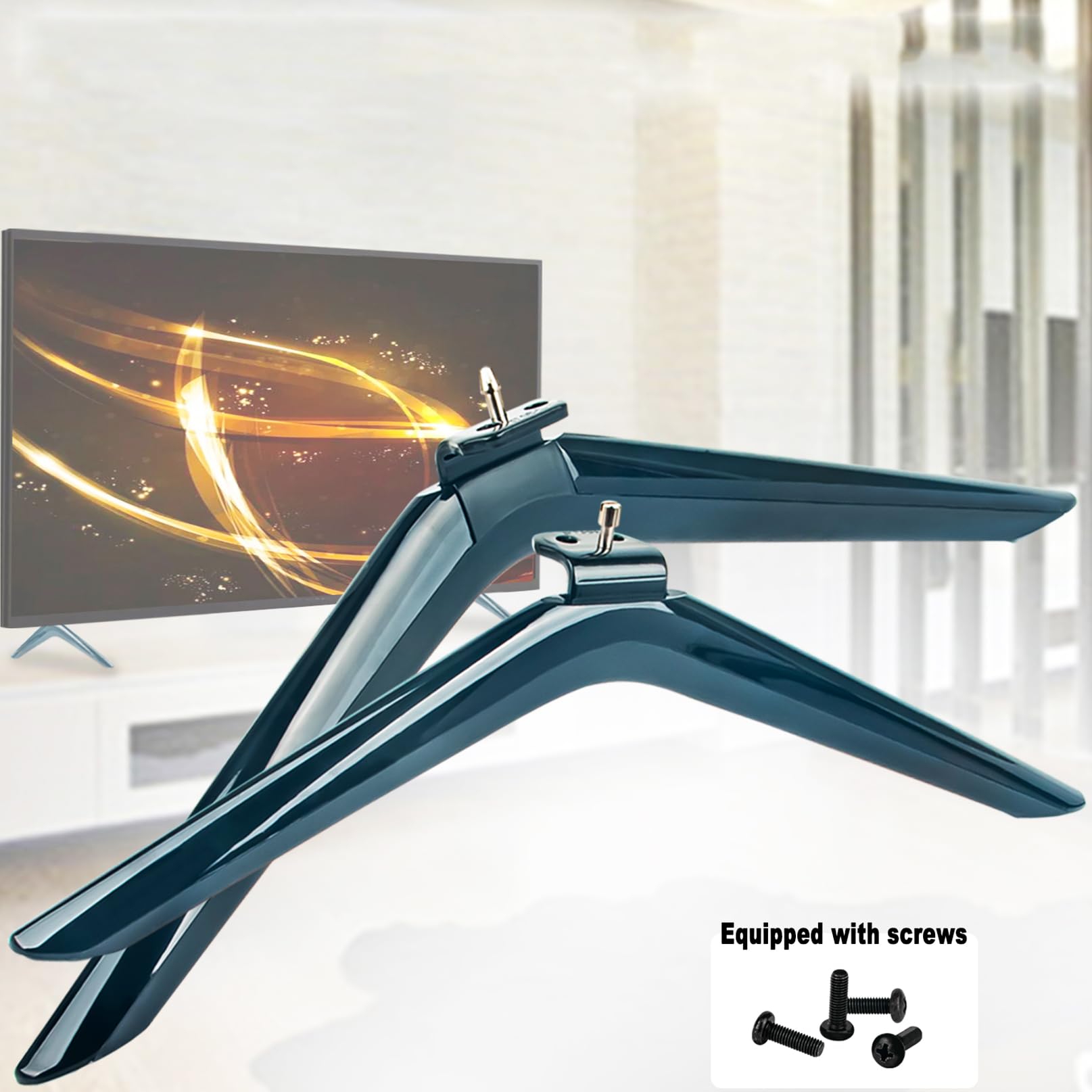 Amazon.co.jp: Hisense Smart TV 75A6G用交換用ベーススタンド 