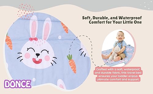 Miniatura 2 de Cama de avión para niños pequeños, extensor de asiento para niños, artículos esenciales de viaje, cama de avión portátil para bebé volando