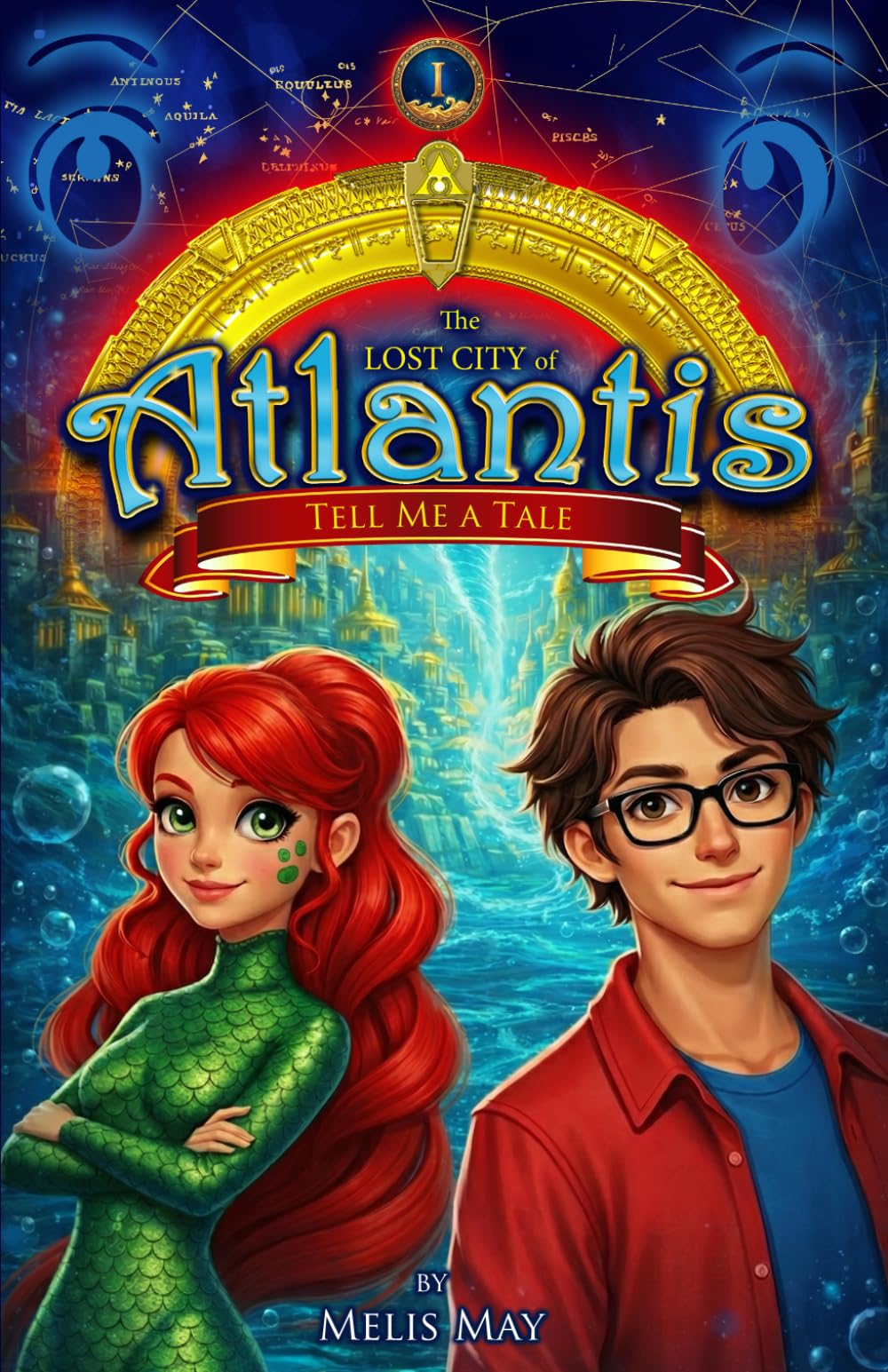 The Lost City of Atlantis / Book 1 of 13- TELL ME A TALE: A Mythical Epic Underwater Fantasy Adventure for Ages 7–12