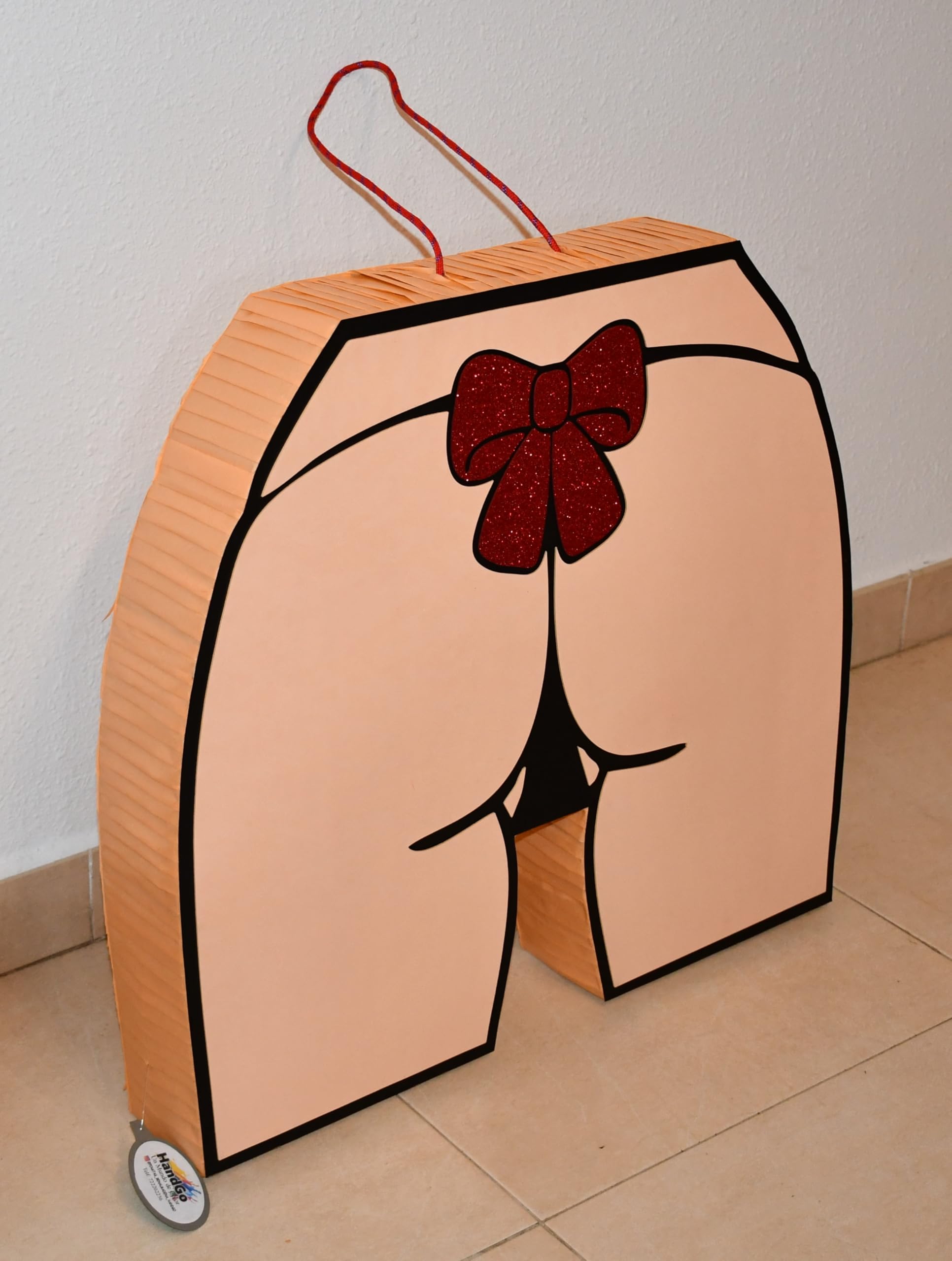 Piñata erótica adulto grande para despedida de soltero/soltera hecha a mano