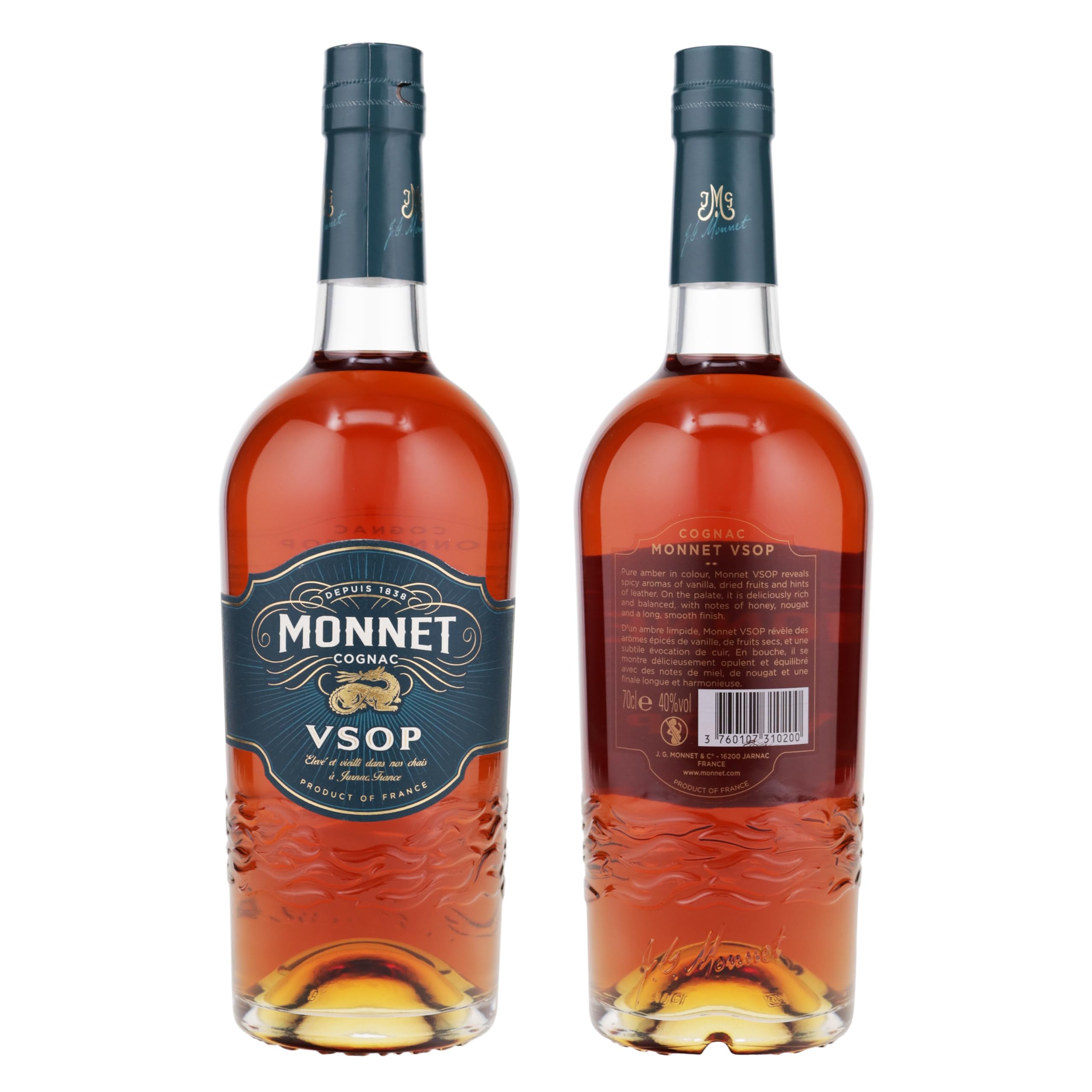 Monnet VSOP Cognac 40% Vol. 0,7 L Geschenkverpackung