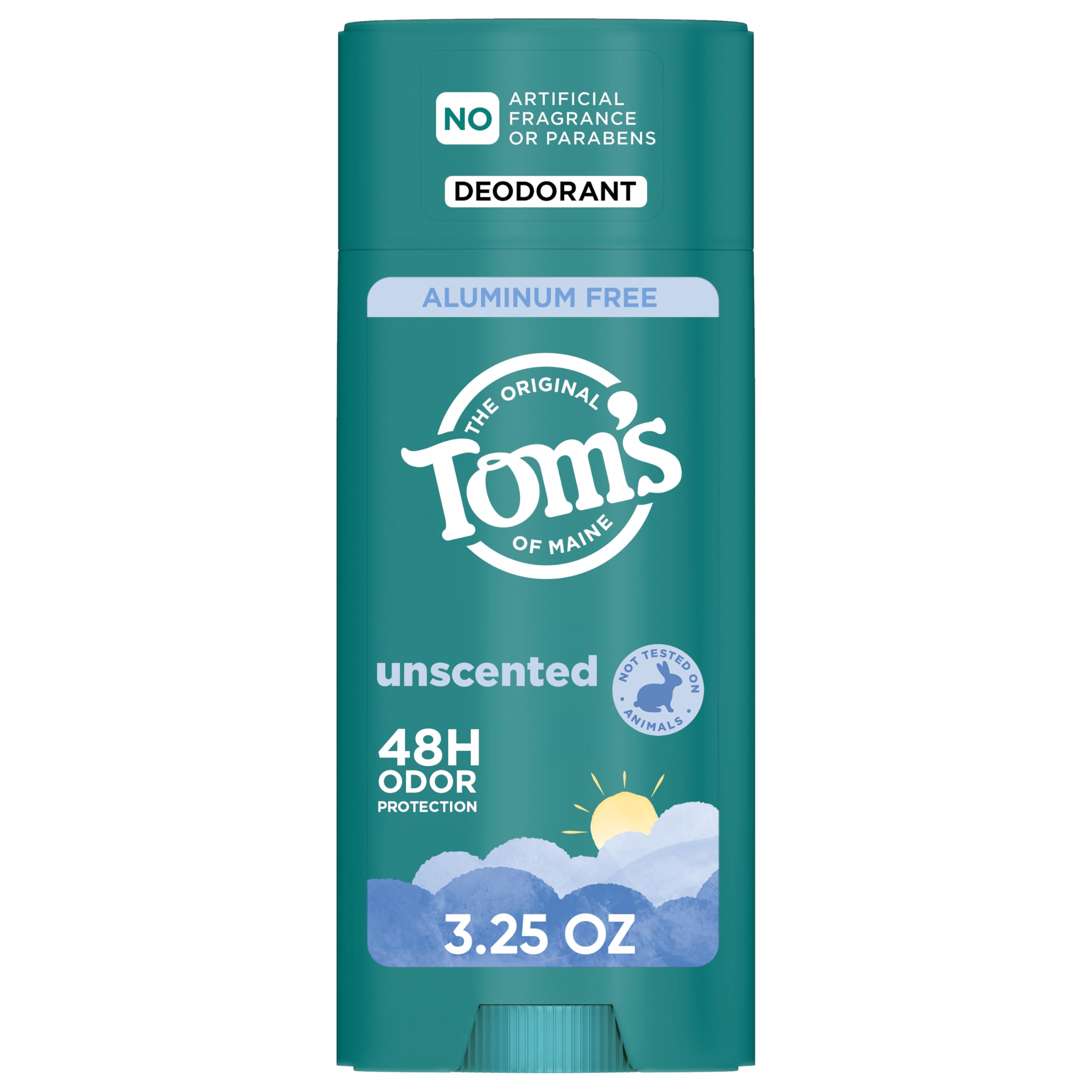 Amazon.com : Tom's of Maine Unscented Natural Deodorant for Men