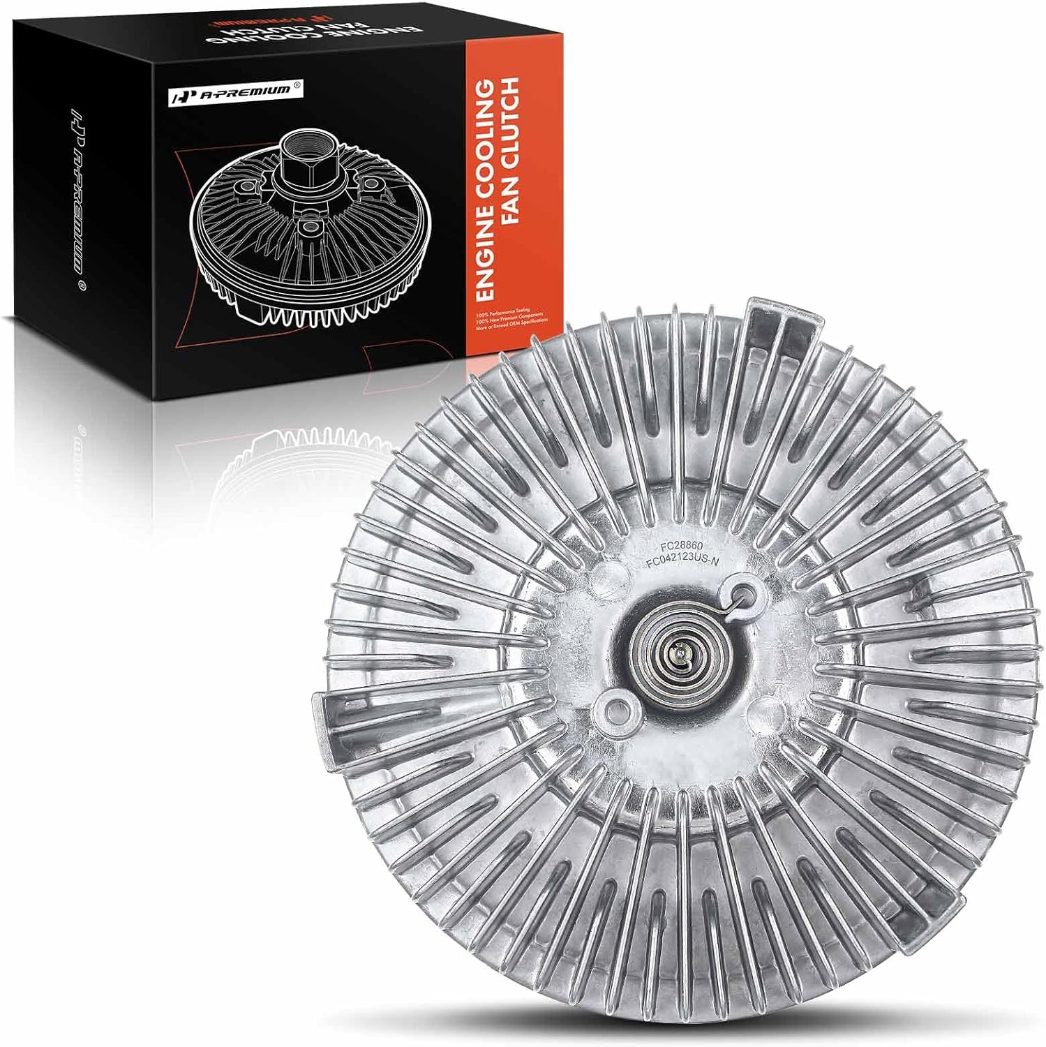 A-Premium Electronic Radiator Cooling Fan Clutch Compatible with Chevrolet C4500/5500 Kodiak & GMC C4500/5500 Topkick 2003-2007 6.6L OHV Diesel