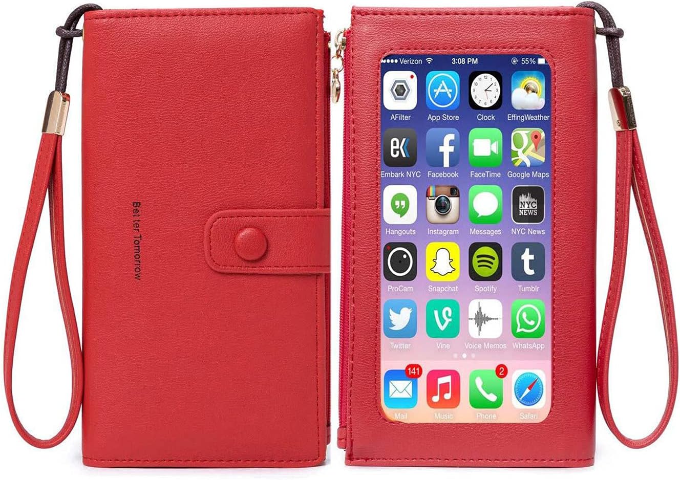 myfridayLadies Handbag Touch Screen RFID Protection