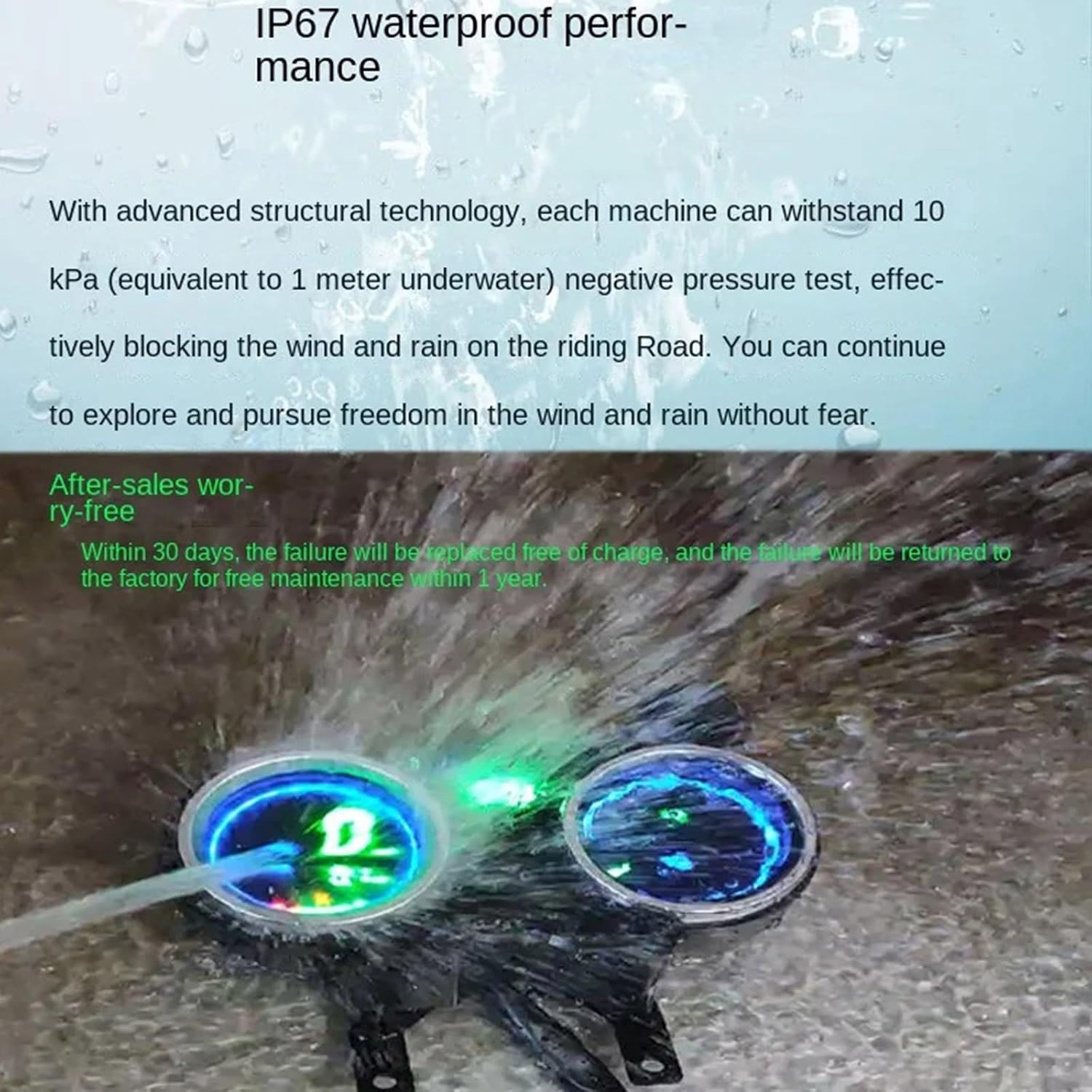 Motorcycle Digital Instrument Panel Gauge Speedometer Tachometer Clear Display Suitable for RC250 150Gato 250cc Dashboard