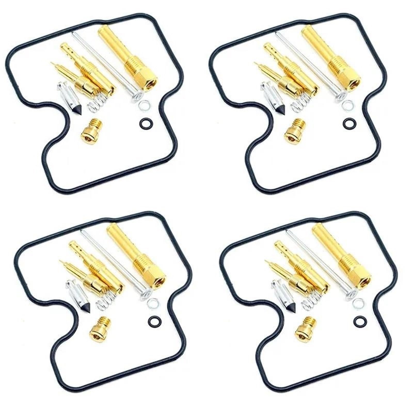 Kit De Réparation Carburateur pour Moto pour pour CB400SF NC31, Gicleur, Aiguille, Flotteur, Membrane, Siège D'aiguille Réparation Carburateur(Ensemble 4)