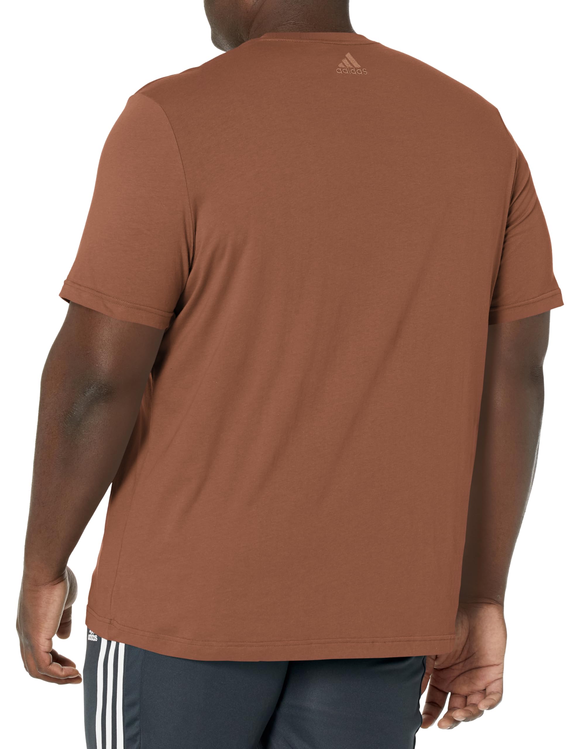 adidas Koszulka Mężczyźni Essentials Single Jersey Linear Embroidered Logo T