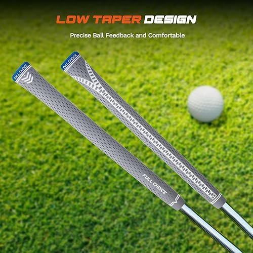 Miniatura 3 de Paquete de 13 agarres de golf de goma, diseño de moda conciso, antideslizantes, elige entre 13 agarres o 13 agarres con kit de regripping, tamaño