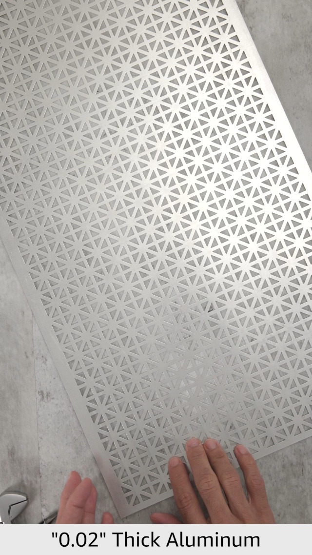 Image of M-D Building Products 56008 12 in. x 24 in. x .020 in. Mill Aluminum Sheet Union Jack