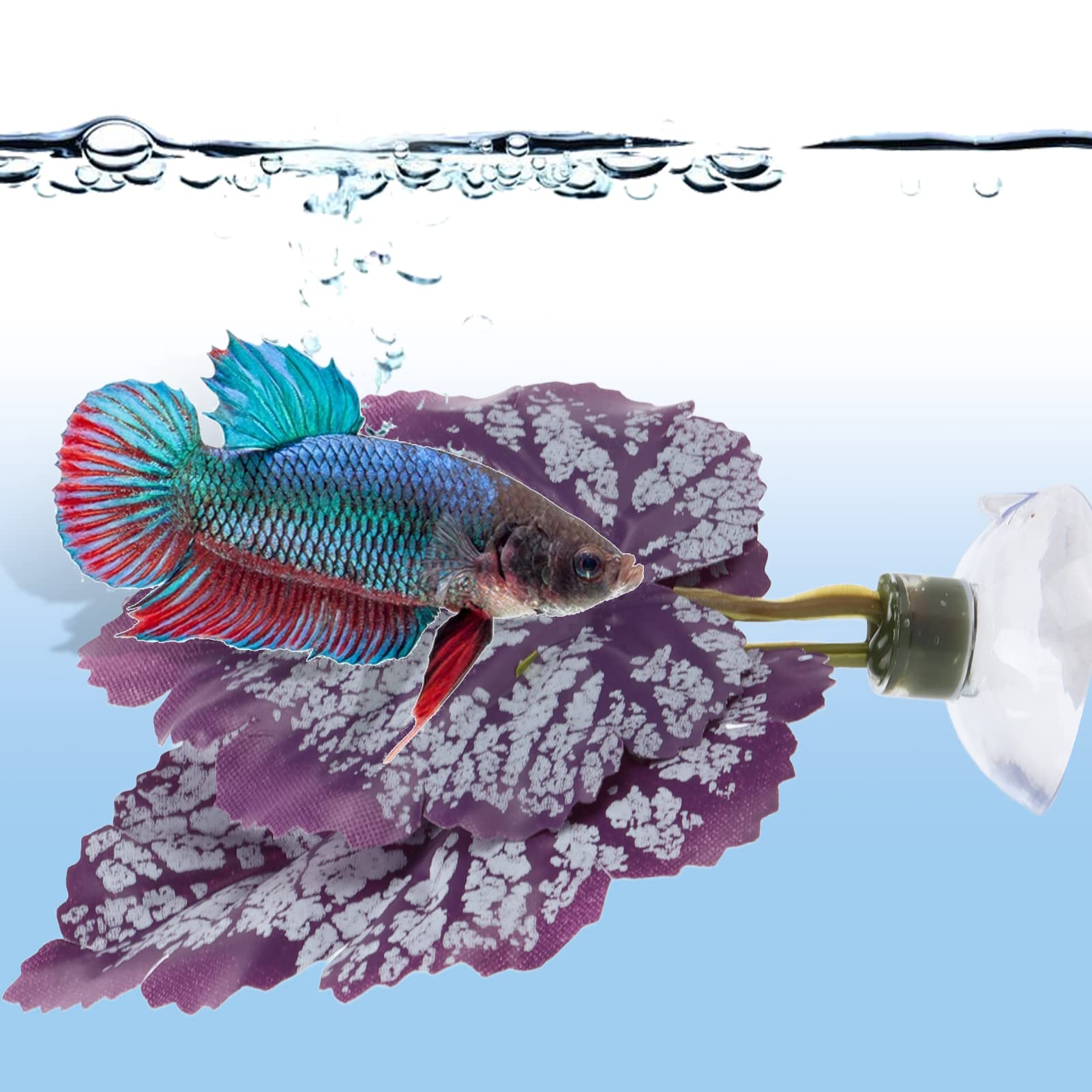 Betta Hammock, Betta Fish Leaf Pad Akspularne Akcesoria z Akcesoriów z Liści Plastik