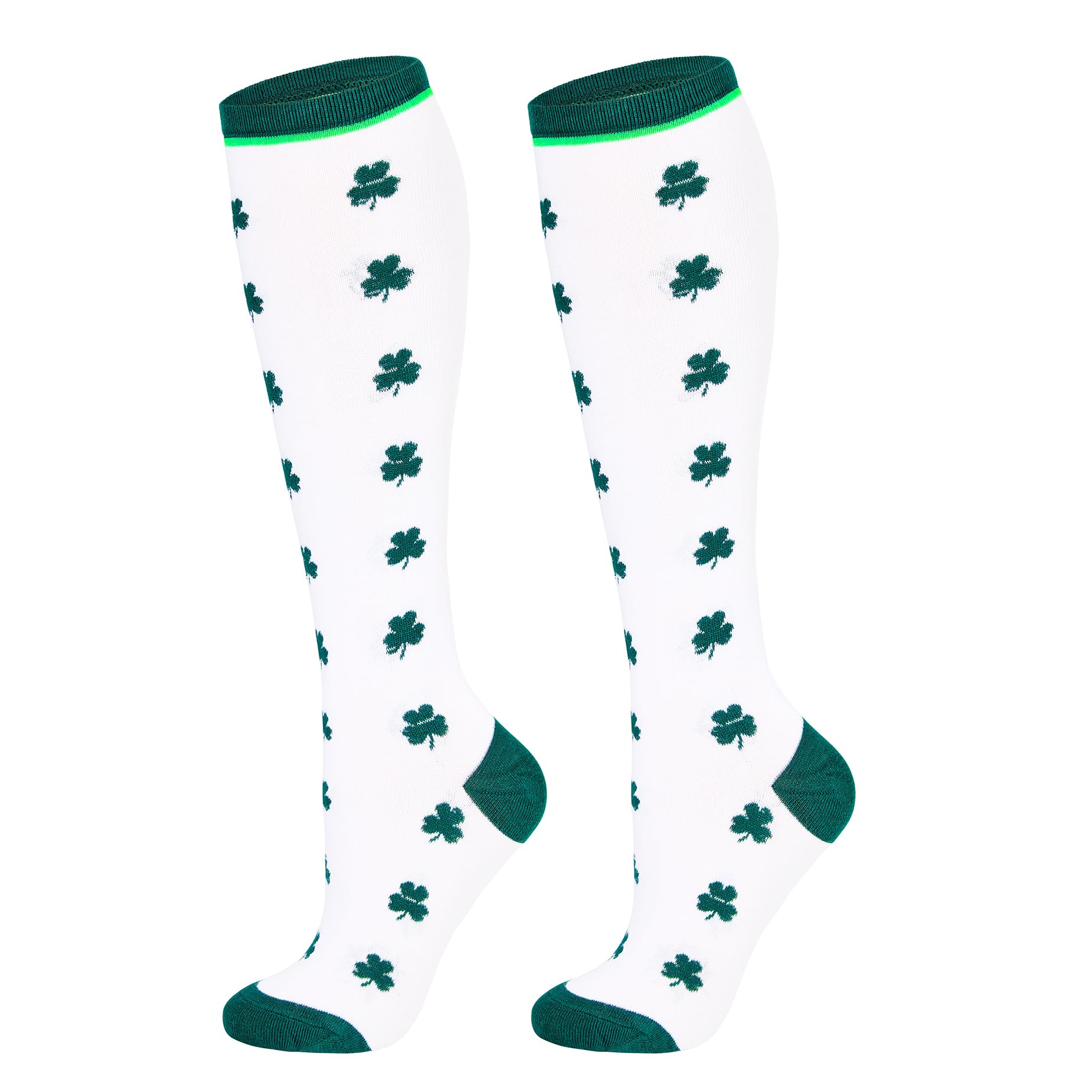 Komorebi Knee High Socks for Women Long High Stripes Socks