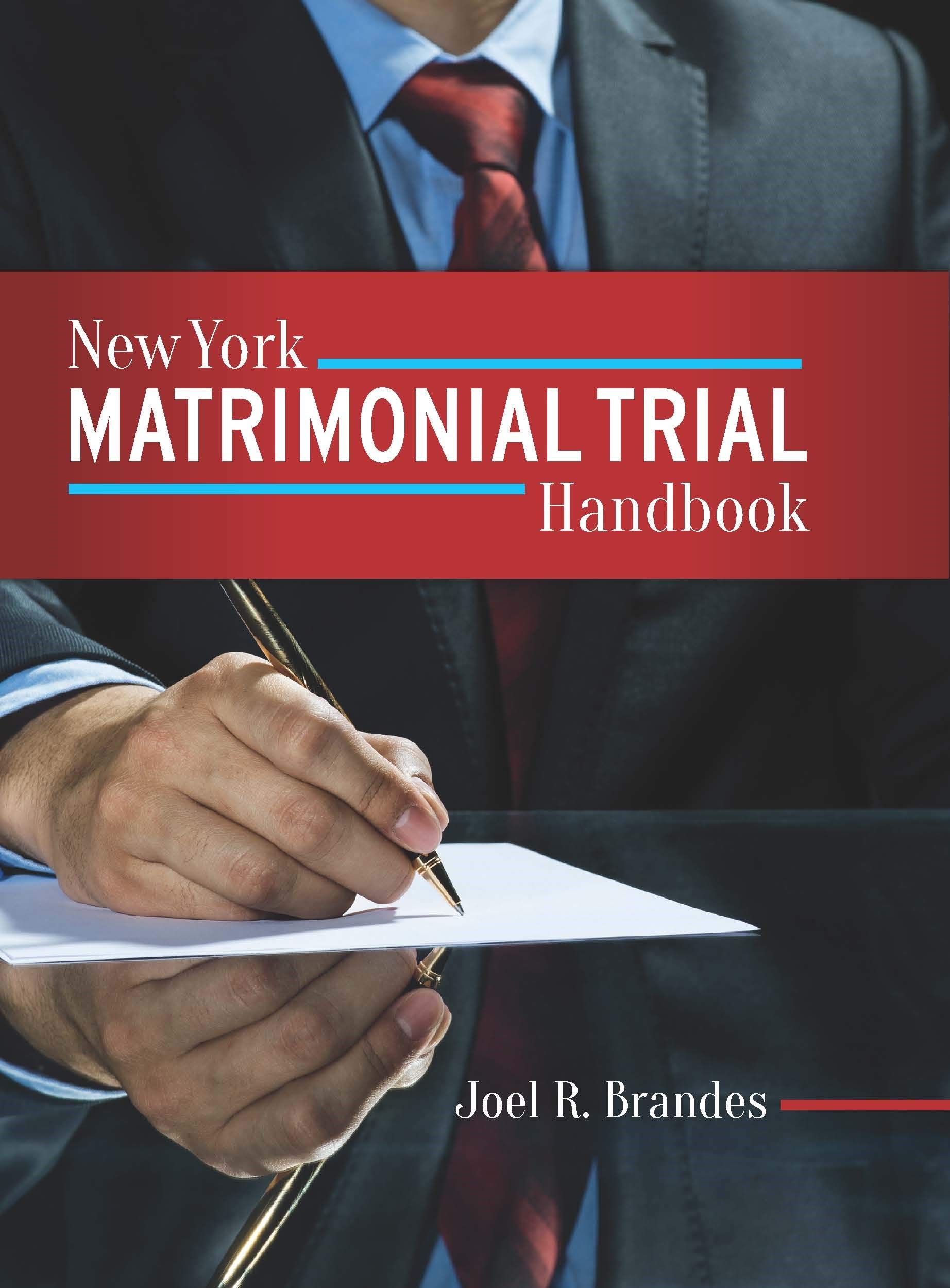 New York Matrimonial Trial Handbook 2023 Cumulative Update