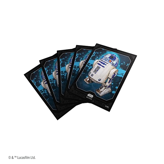 Foto 4 de 6 de Gamegenic Star Wars Unlimited Premium Art Sleeves R2-D2