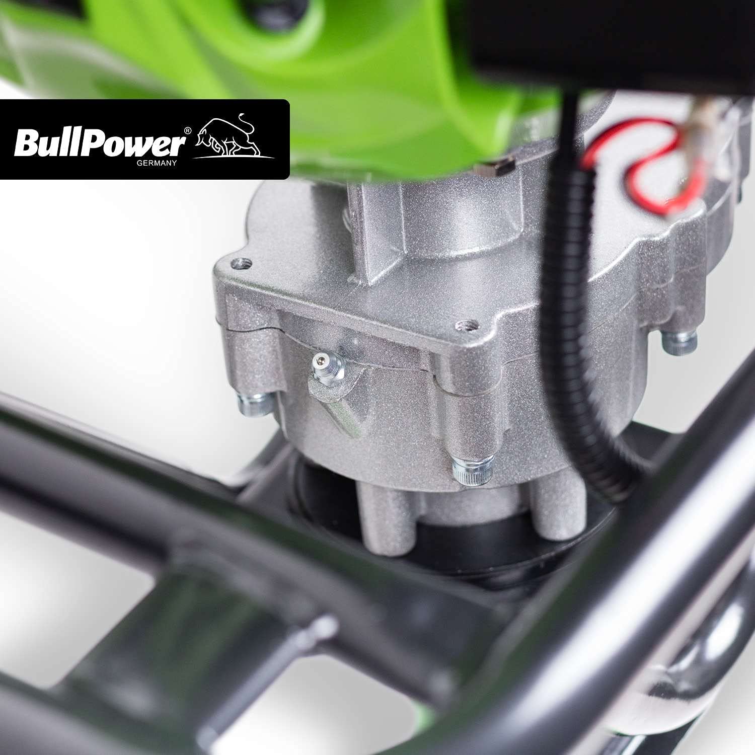 BullPower EB-5202 Benzin Erdbohrer 52ccm Erdbohrgerät Erdlochbohrer Pfahlbohrer 10cm + 15cm + 20cm
