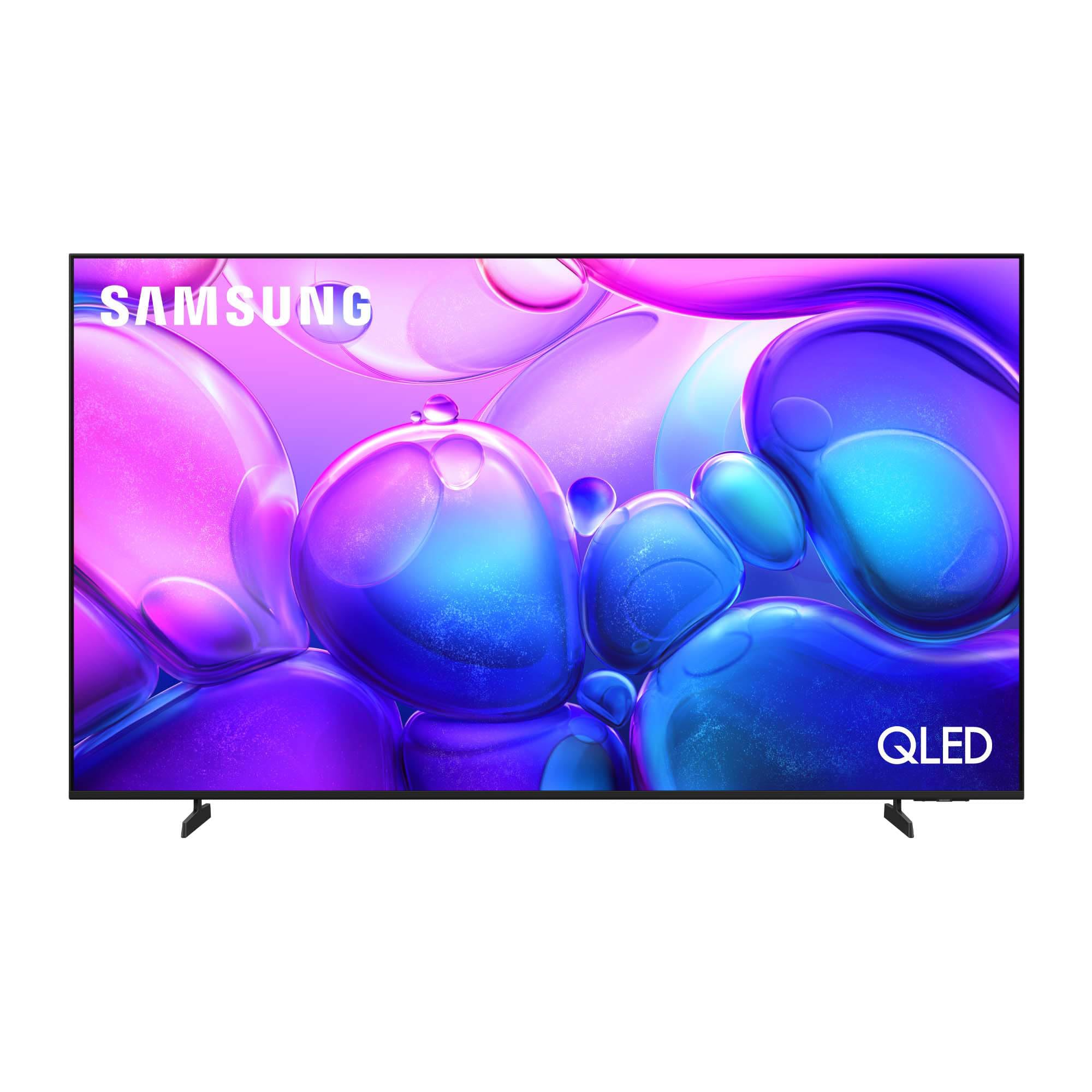 Samsung Smart TV 55'' QE55Q6FAAUXZT QLED 4K, Q4 Lite Processor, Per Cinema e Sport, 4K AI Upscaling, OTS Lite & Adaptive Sound, Metal Stream Design, Vision AI, PACCHETTO INTRATTENIMENTO, 2025
