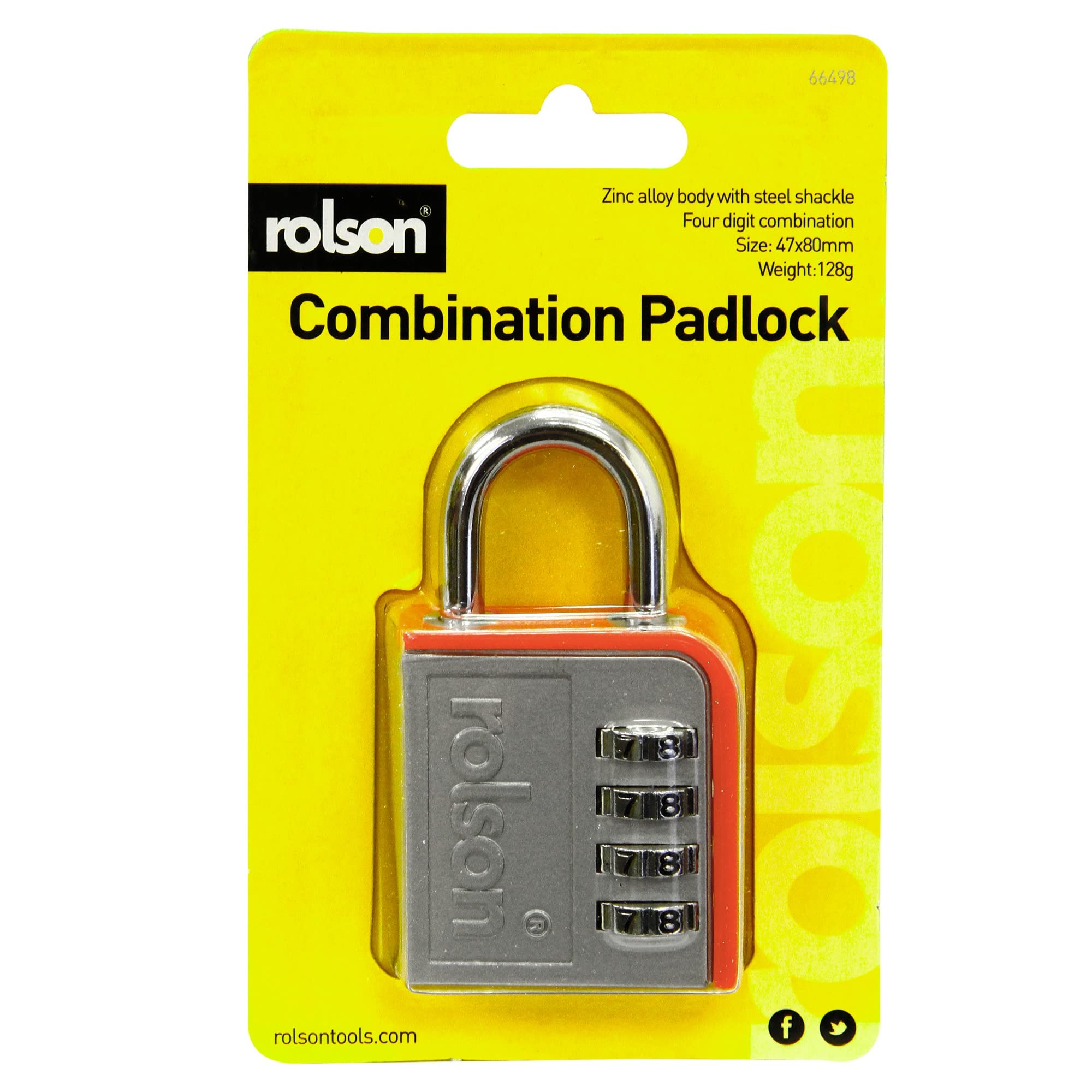 Rolson 66498 Combination Padlock - Amazon.com